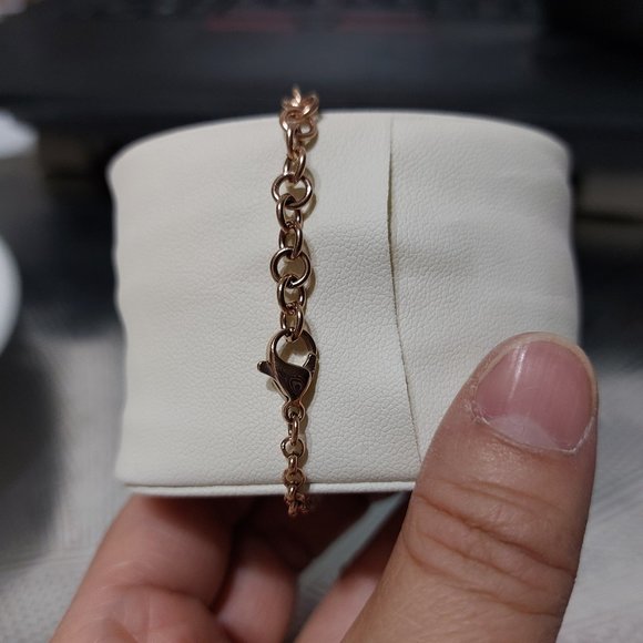 ANNE KLEIN Women's Quartz Rose Gold Premium Crystal Accented Watch Bracelet SET - Picture 11 of 12